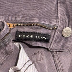 Lucky Bran Jean Ava Skinny Grey Corduroy